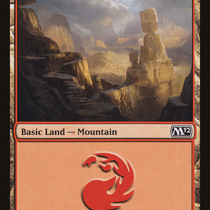 Mountain (M12-242) - Magic 2012 Foil