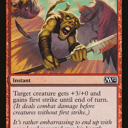 Slaughter Cry (M12-155) - Magic 2012 Foil