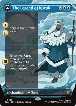 The Legend of Kuruk (Borderless) (TLA-355) - Avatar: The Last Airbender