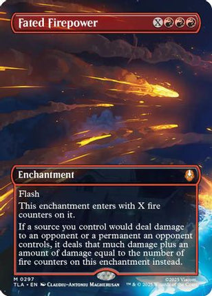 Fated Firepower (Borderless) (TLA-297) - Avatar: The Last Airbender