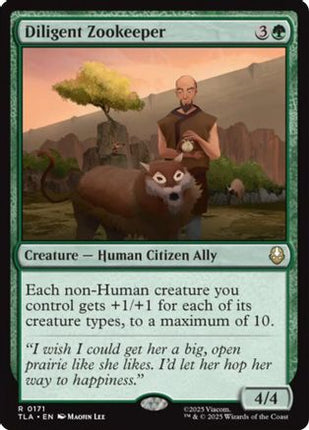 Diligent Zookeeper (TLA-171) - Avatar: The Last Airbender Foil