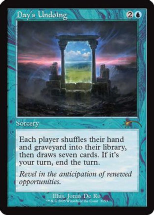 Day's Undoing (Retro Frame) (SLD-2153) - Secret Lair Drop Series