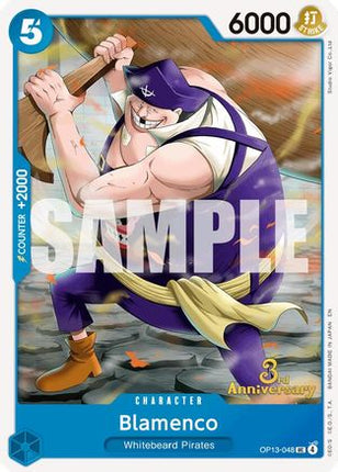 Blamenco (OP13-048) - Carrying On His Will: 3rd Anniversary Tournament Cards