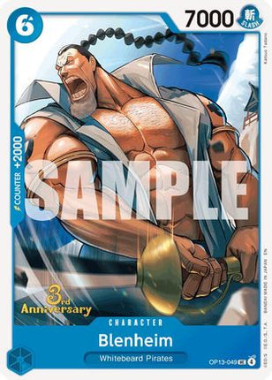 Blenheim (OP13-049) - Carrying On His Will: 3rd Anniversary Tournament Cards