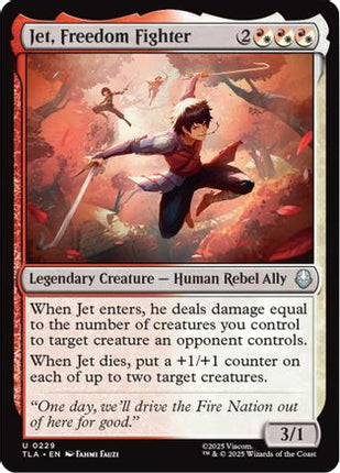 Jet, Freedom Fighter (TLA-229) - Avatar: The Last Airbender