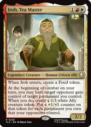 Iroh, Tea Master (TLA-228) - Avatar: The Last Airbender Foil