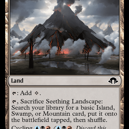 Seething Landscape (MH3-225) - Modern Horizons 3 Foil