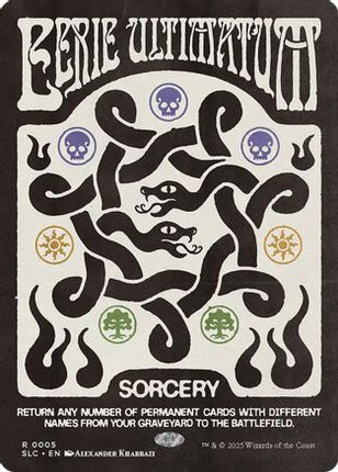 Eerie Ultimatum (SLC-005) - Secret Lair Countdown Kit Foil