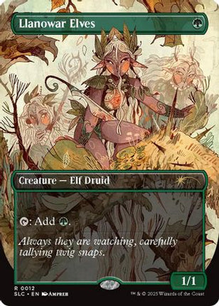 Llanowar Elves (SLC-012) - Secret Lair Countdown Kit Foil