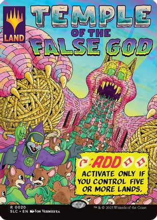 Temple of the False God (SLC-020) - Secret Lair Countdown Kit Foil