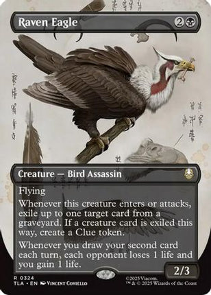 Raven Eagle (Borderless) (TLA-324) - Avatar: The Last Airbender Foil