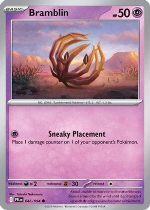 Bramblin 046  - Reverse Holofoil ME02 Phantasmal Flames - Common