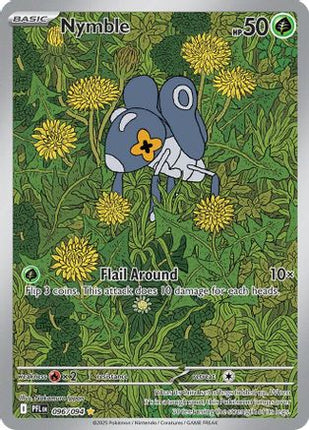 Nymble 096/094  - Holofoil ME02 Phantasmal Flames - Illustration Rare