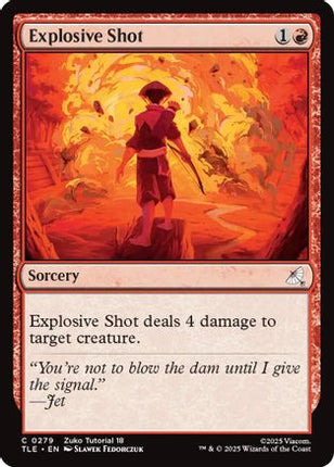 Explosive Shot (0279) (TLE-279) - Avatar: The Last Airbender: Eternal-Legal