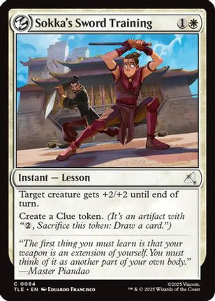 Sokka's Sword Training (TLE-084) - Avatar: The Last Airbender: Eternal-Legal
