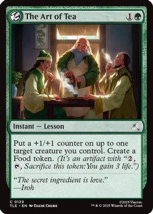 The Art of Tea (TLE-129) - Avatar: The Last Airbender: Eternal-Legal Foil