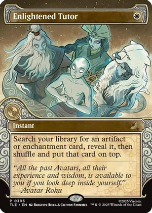 Enlightened Tutor (Showcase) (TLE-305) - Avatar: The Last Airbender: Eternal-Legal
