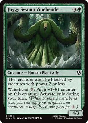 Foggy Swamp Vinebender (TLA-180) - Avatar: The Last Airbender Foil