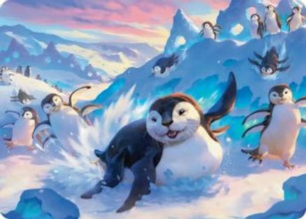 Otter-Penguin Art Card (ASTLA-004) - Art Series: Avatar: The Last Airbender