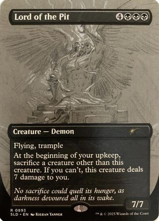 Lord of the Pit (Sketch Showcase) (SLD-893) - Secret Lair Drop Series
