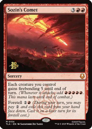 Sozin's Comet (PRE-154) - Prerelease Cards Foil
