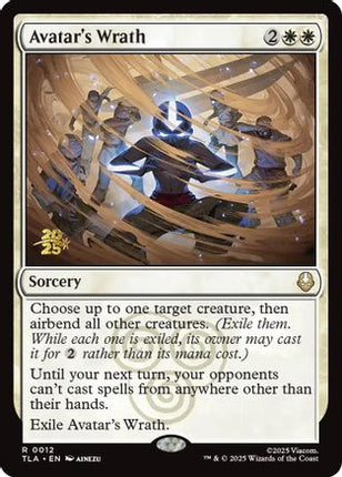 Avatar's Wrath (PRE-012) - Prerelease Cards Foil