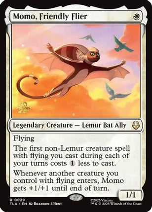 Momo, Friendly Flier (PRE-029) - Prerelease Cards Foil