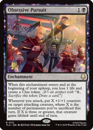 Obsessive Pursuit (PRE-112) - Prerelease Cards Foil