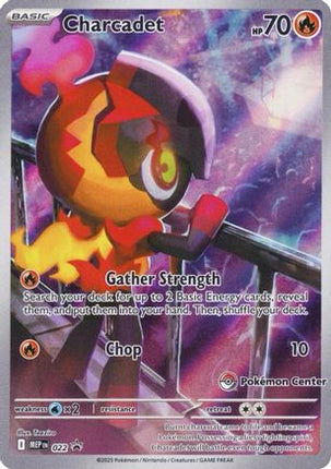 Charcadet 022  - Holofoil ME Mega Evolution Promo - Pokemon Center Promo