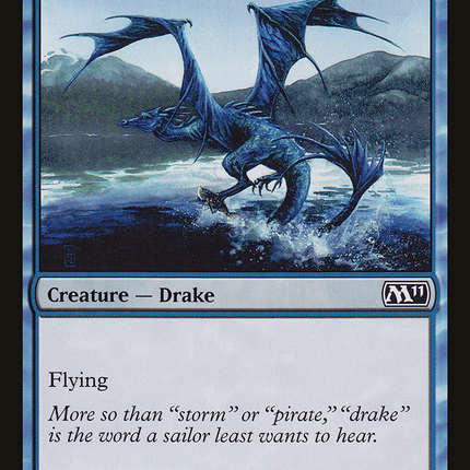 Azure Drake (M11-046) - Magic 2011 Foil