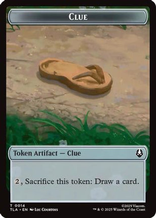 Clue (0014) // Copy (0002) Double-Sided Token (TLA-14 // 2) - Avatar: The Last Airbender