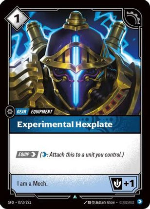 Experimental Hexplate (073/221) - Spiritforged Foil