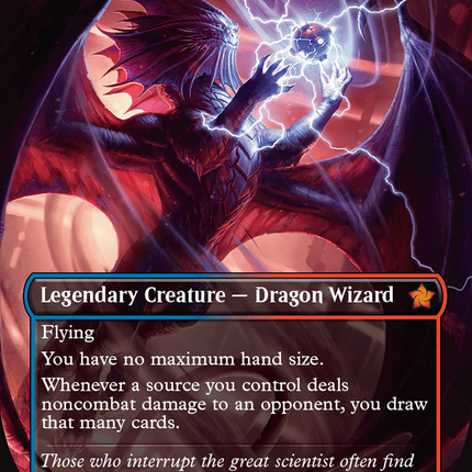 Niv-Mizzet, Visionary (FDN-350) - Foundations (Borderless) Foil
