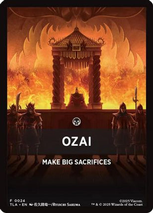 Ozai Theme Card (TLA-024) - Avatar: The Last Airbender