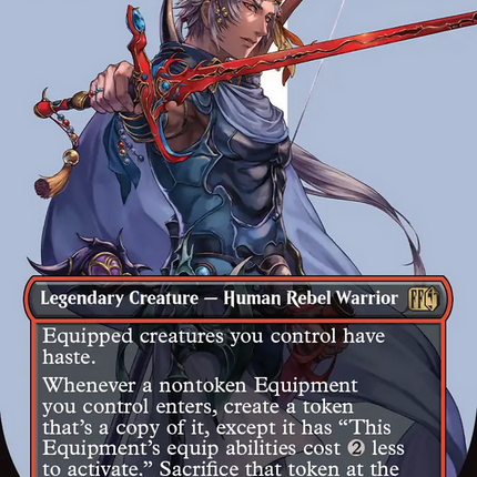 Firion, Wild Rose Warrior (FIN-531) - FINAL FANTASY (Borderless) Foil