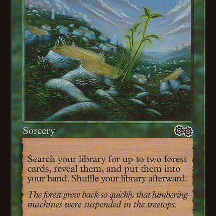 Gaea's Bounty (USG-254) - Urza's Saga
