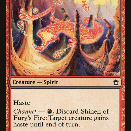 Shinen of Fury's Fire (SOK-112) - Saviors of Kamigawa