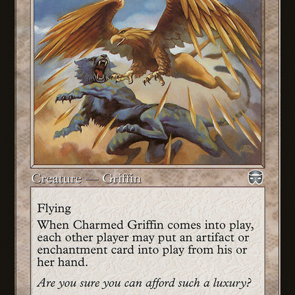 Charmed Griffin (MMQ-007) - Mercadian Masques