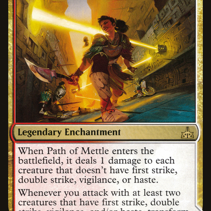 Path of Mettle // Metzali, Tower of Triumph (RIX-165) - Rivals of Ixalan: (compasslanddfc)