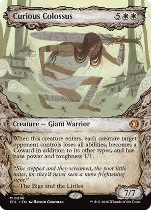Curious Colossus (Showcase) (ECL-298) - Lorwyn Eclipsed