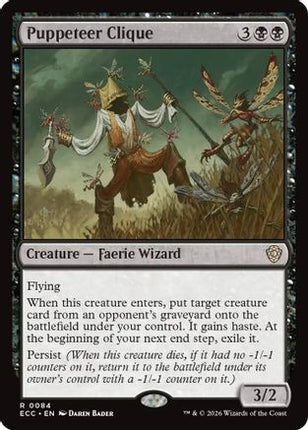Puppeteer Clique (ECC-084) - Commander: Lorwyn Eclipsed