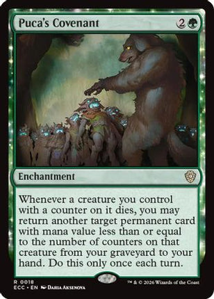 Puca's Covenant (ECC-018) - Commander: Lorwyn Eclipsed