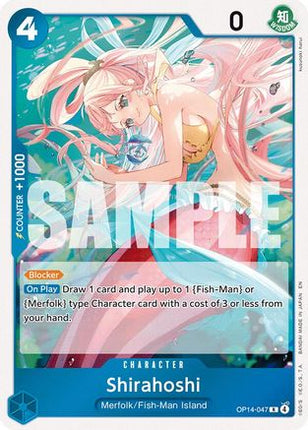 Shirahoshi (OP14-047) - The Azure Sea's Seven Foil