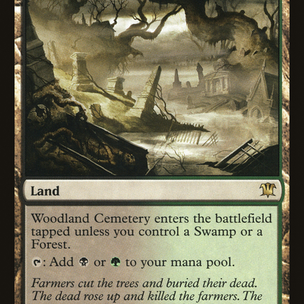 Woodland Cemetery (ISD-249) - Innistrad Foil