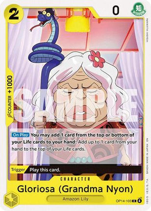 Gloriosa (Grandma Nyon) (OP14-103) - The Azure Sea's Seven