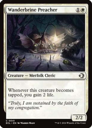 Wanderbrine Preacher (ECL-041) - Lorwyn Eclipsed