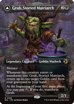 Grub, Storied Matriarch (Borderless) (ECL-289) - Lorwyn Eclipsed