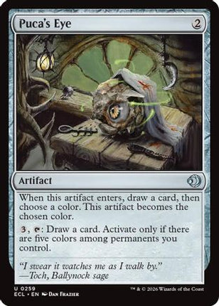 Puca's Eye (ECL-259) - Lorwyn Eclipsed Foil