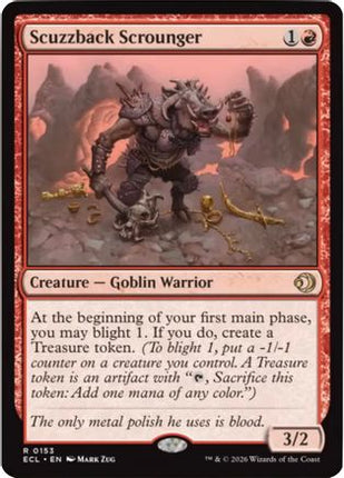 Scuzzback Scrounger (ECL-153) - Lorwyn Eclipsed