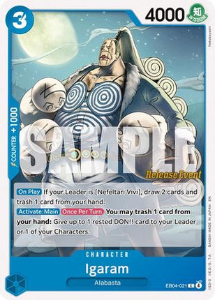 Igaram (EB04-021) - The Azure Sea's Seven Release Event Cards